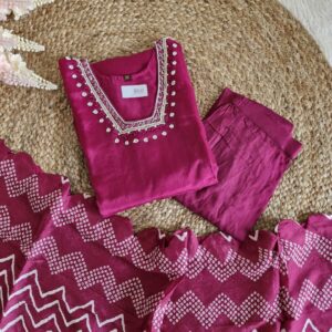 Chinnon Kurti Set for Women