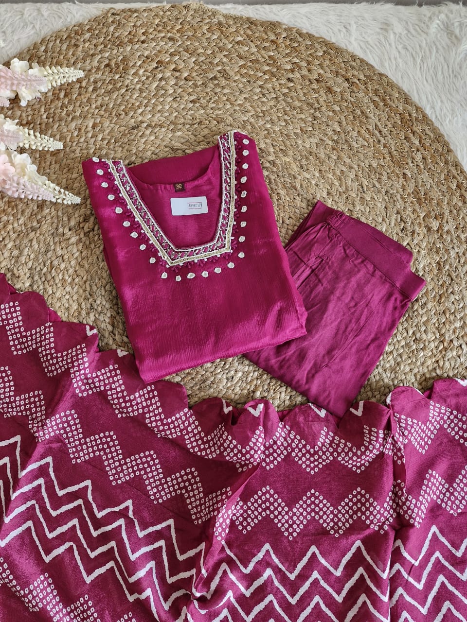 Chinnon Kurti Set for Women