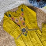 Cotton Heavy Embroidered Kurta Set