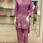 Natural Crape Coord set